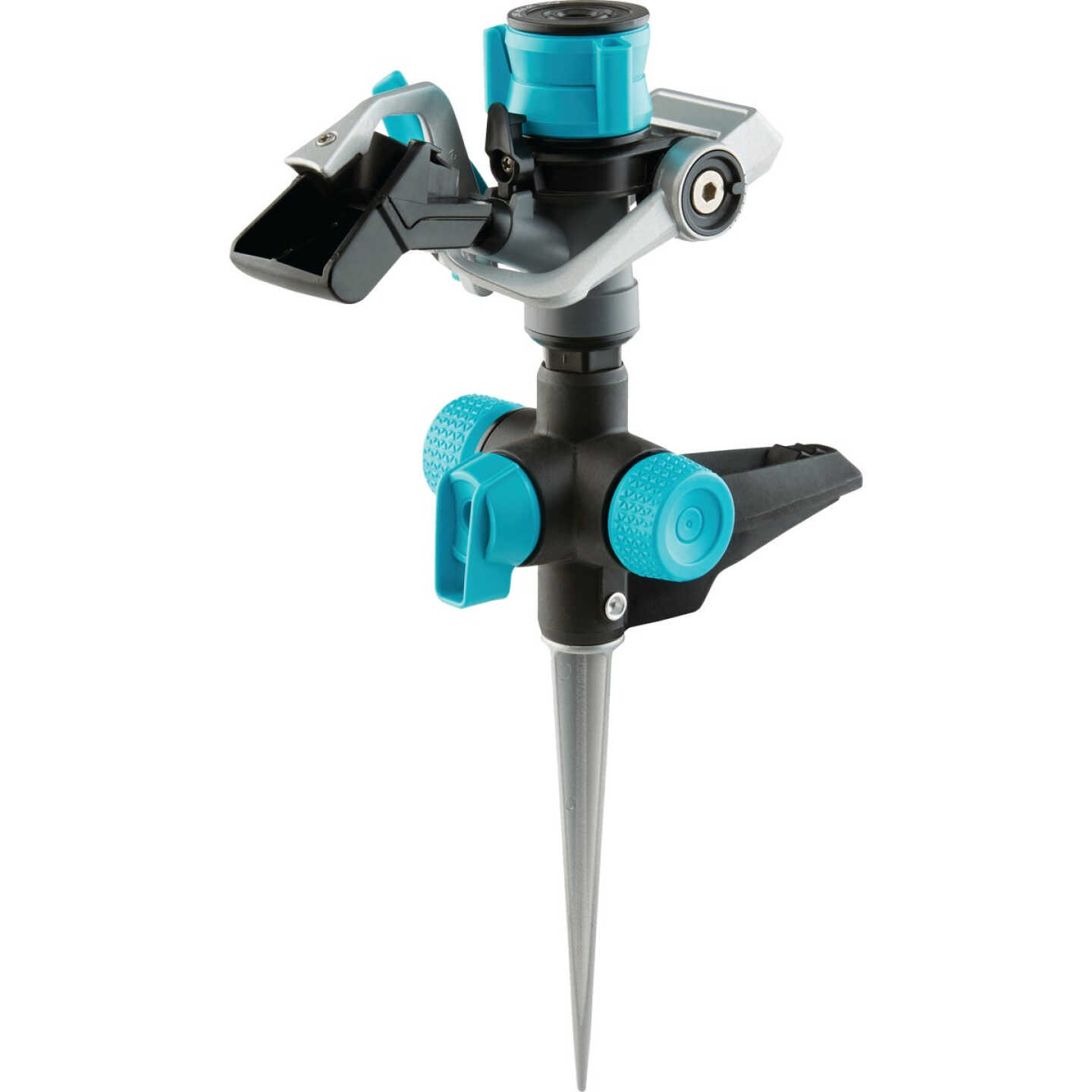 Gilmour Plastic Impact Sprinkler with On/Off Spike Image 1