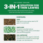 Scotts Turf Builder Thick'R Lawn 40 Lb. 4000 Sq. Ft. Sun & Shade Grass Seed, Fertilizer, and Soil Improver Combination Image 2