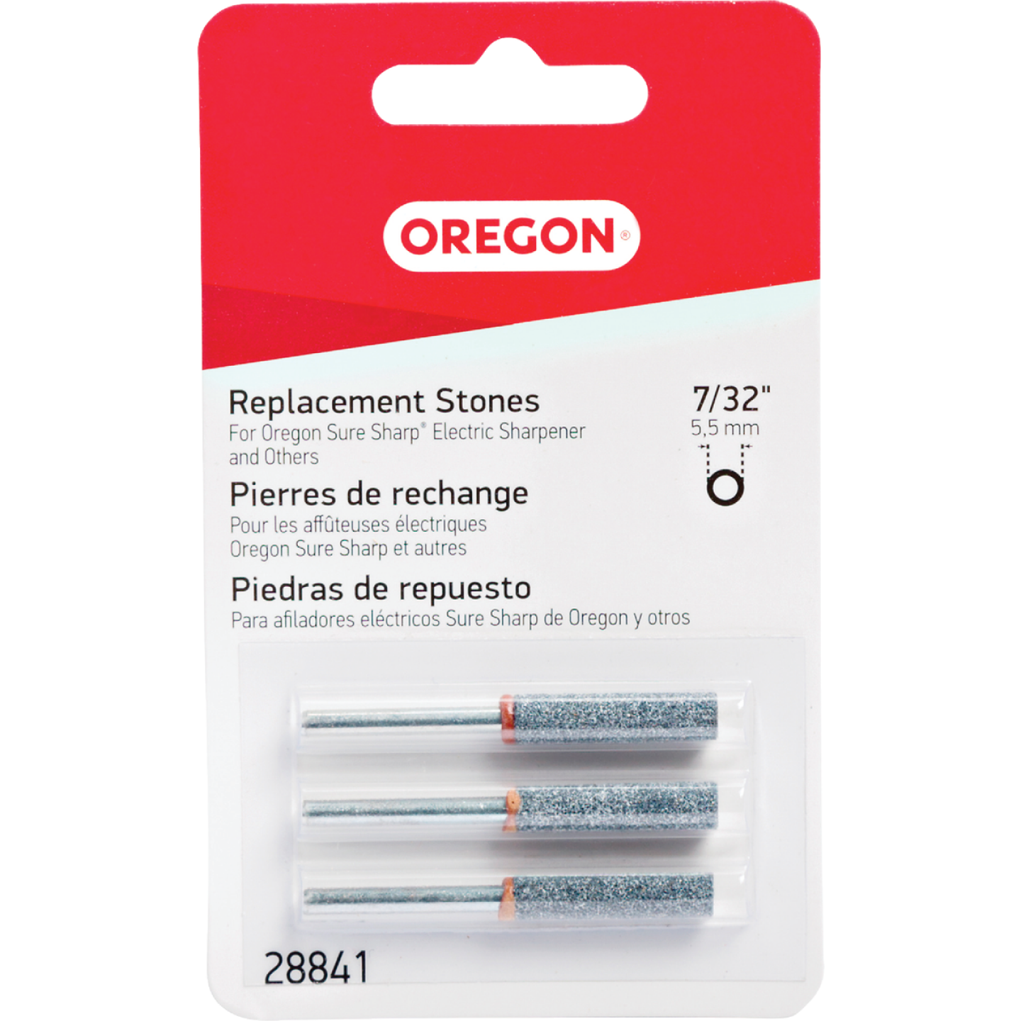 Oregon 7/32 In. Replacement Grinding Stones (3-Count) Image 1