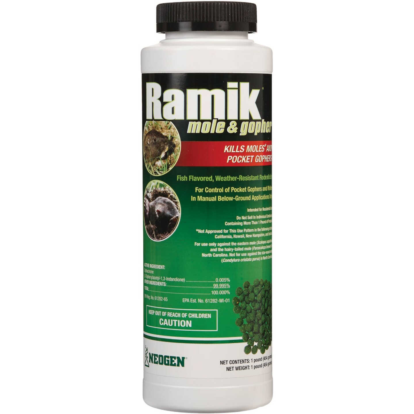 Ramik 1 Lb. Pellets Mole & Gopher Killer Image 1