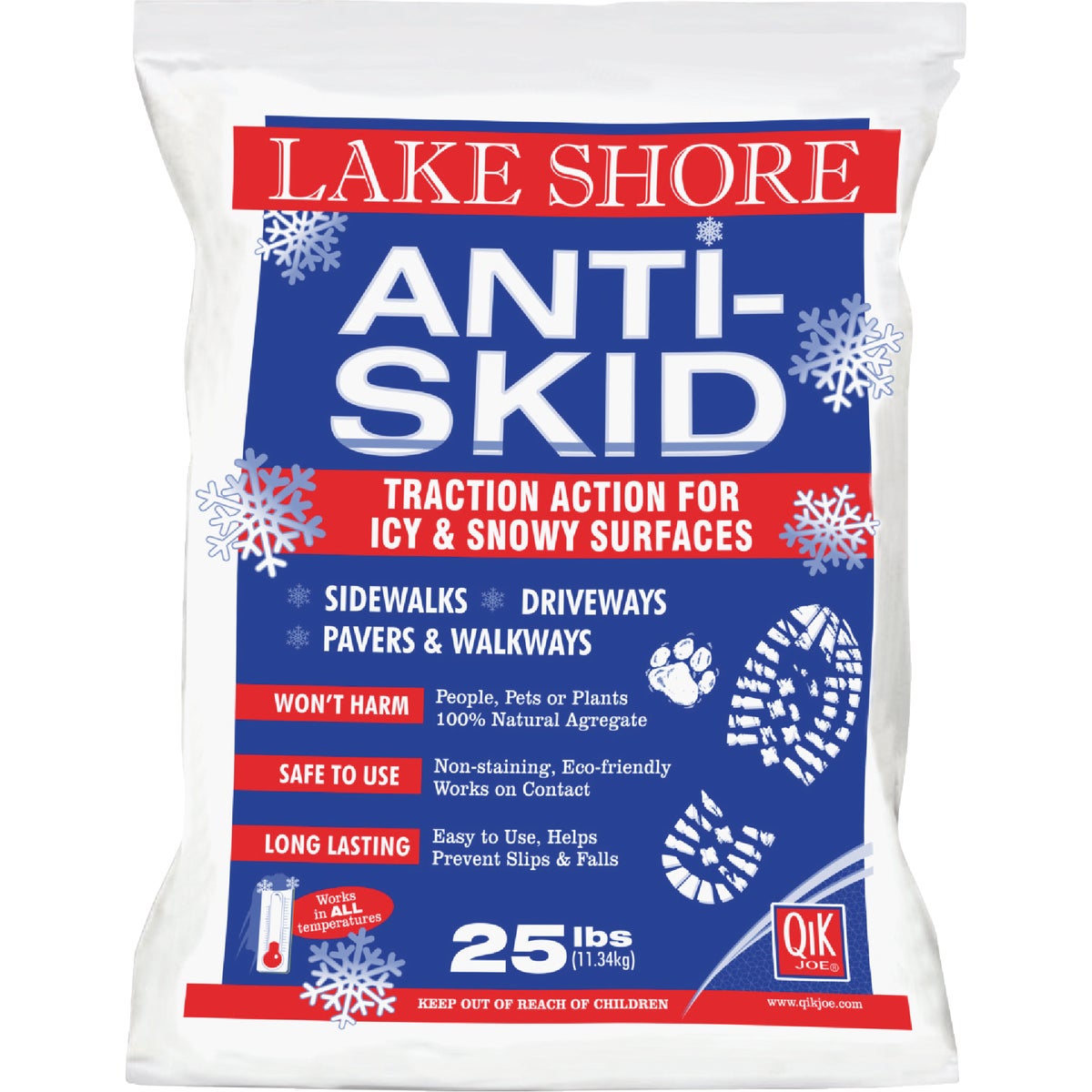 Qik Joe Lake Shore 25 Lb. Traction Control Grit