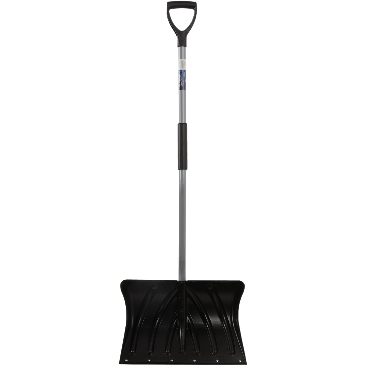20 In. Poly Ergo Snow Shovel with Steel Wear Strip and 45 In. Steel Handle Image 2