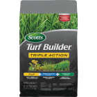 Scotts Turf Builder Triple Action 34 Lb. 12,000 Sq. Ft. Weed Killer Plus Lawn Fertilizer Image 1