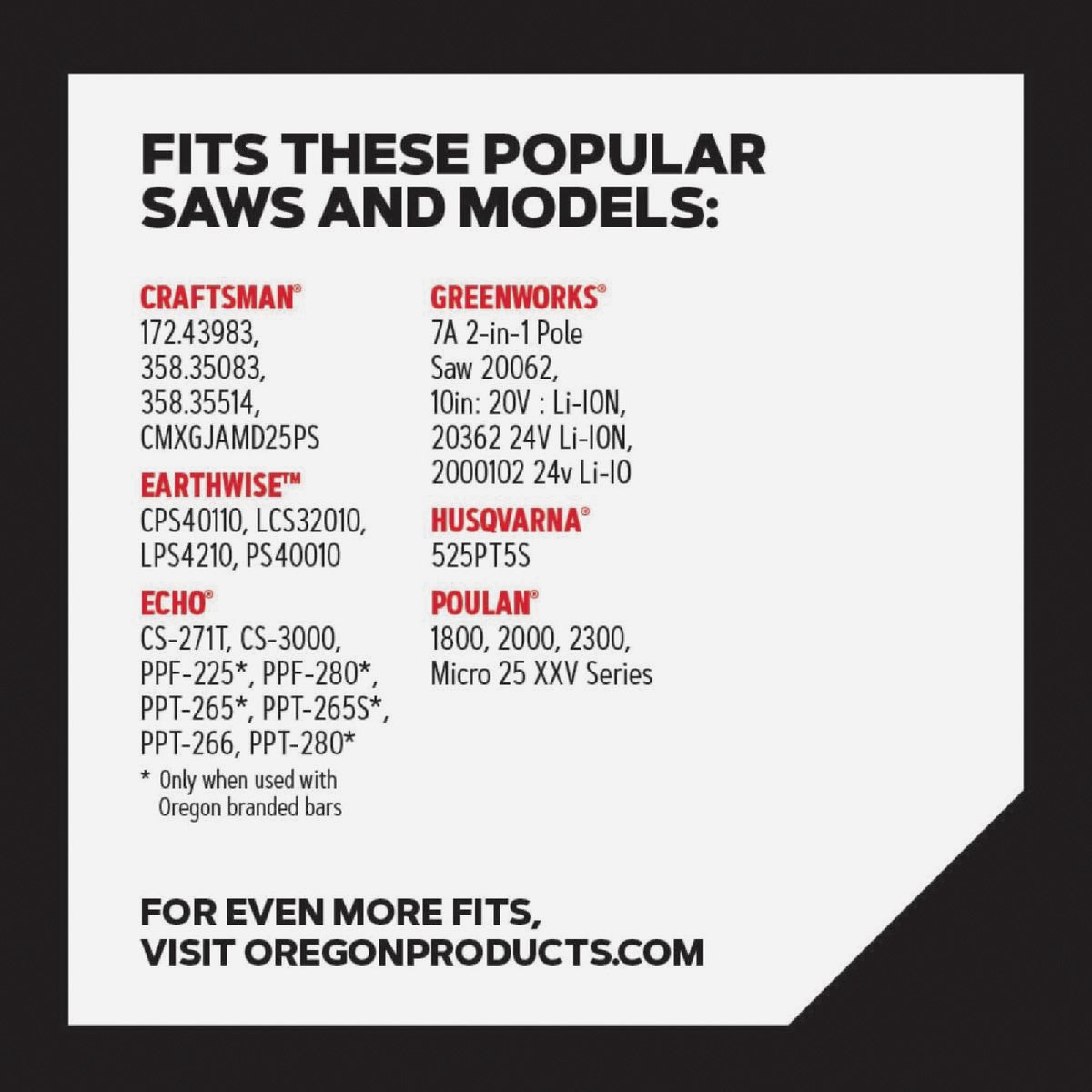 Oregon S40 AdvanceCut Chainsaw Chain for 10-Inch Bar -40 Drive Links   fits Echo, Greenworks, Poulan and more Image 6