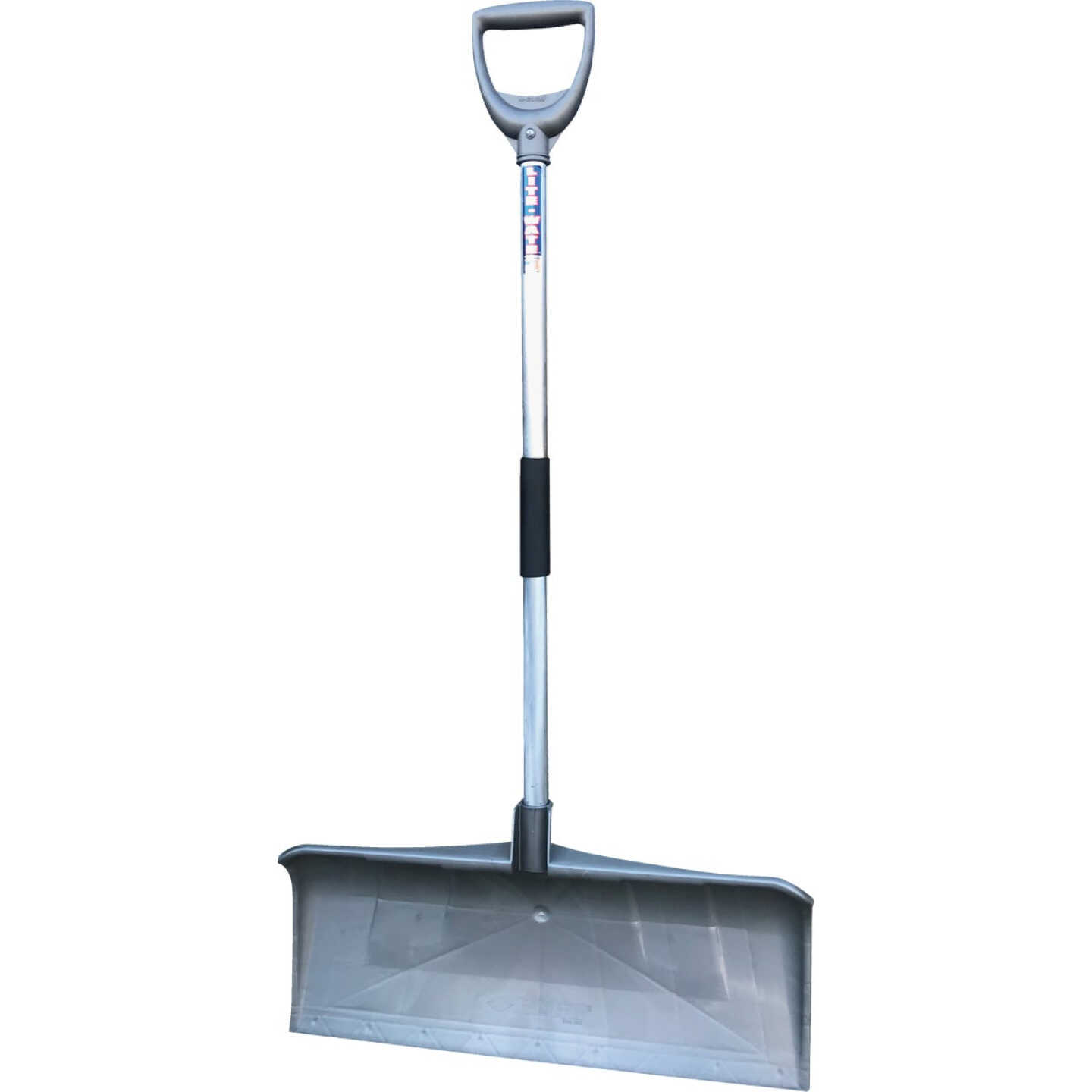 Rugg PathMaster Ultra Lightweight 27 In. Poly Snow Pusher with 36 In. Aluminum Handle Image 1