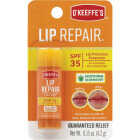O'Keeffe's SPF 35 Unflavored Lip Repair, 0.15 Oz. Image 1