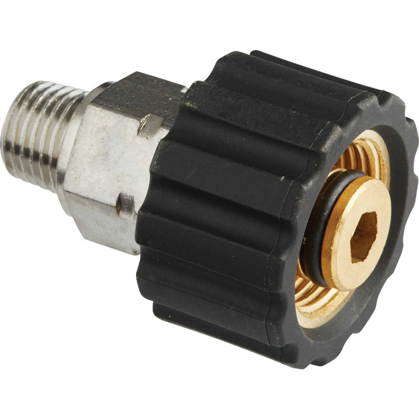 Forney M22F x 1/4 In. Male Screw Pressure Washer Coupling Image 1