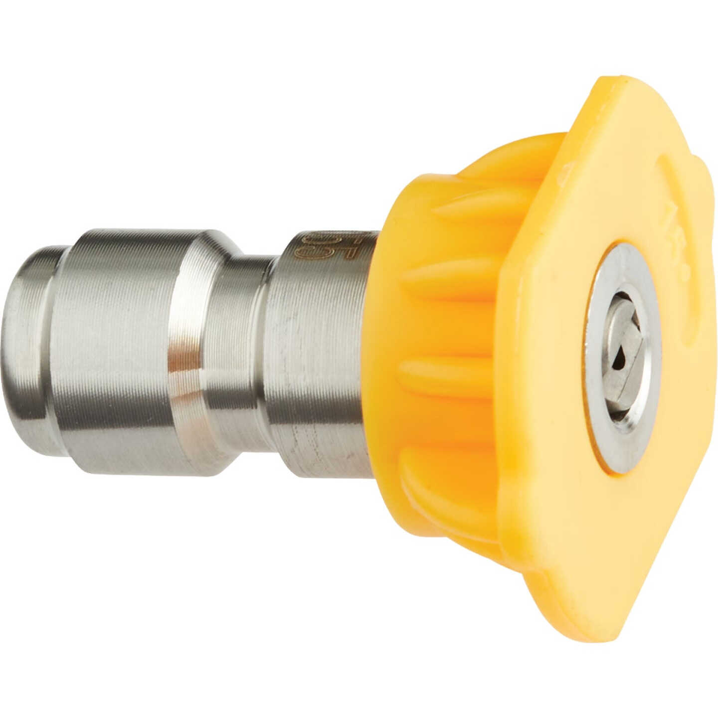 Forney Quick Connect 5.5mm 15 Deg. Yellow Pressure Washer Spray Tip Image 1