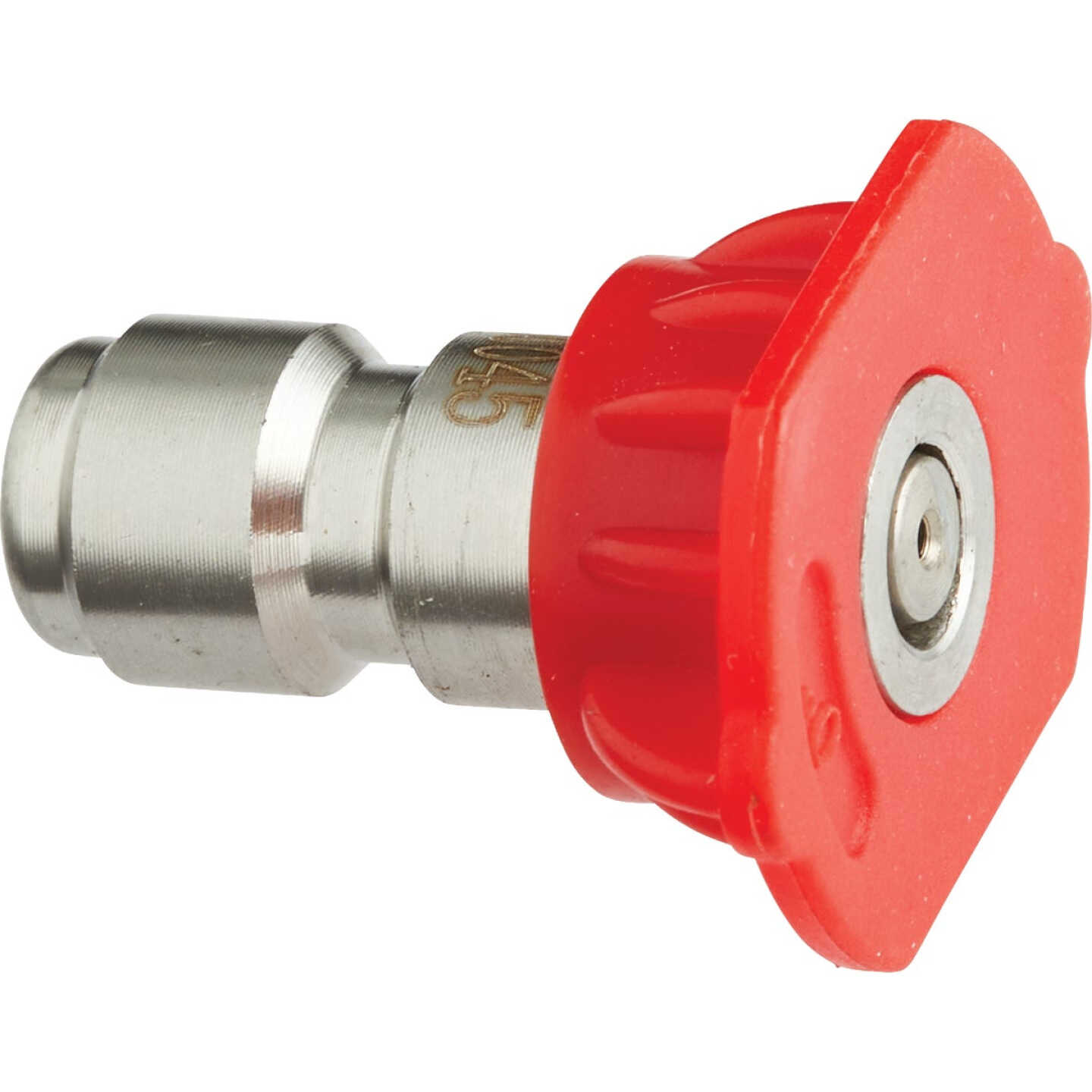 Forney Quick Connect 4.5mm 0 Deg. Red Pressure Washer Spray Tip Image 1