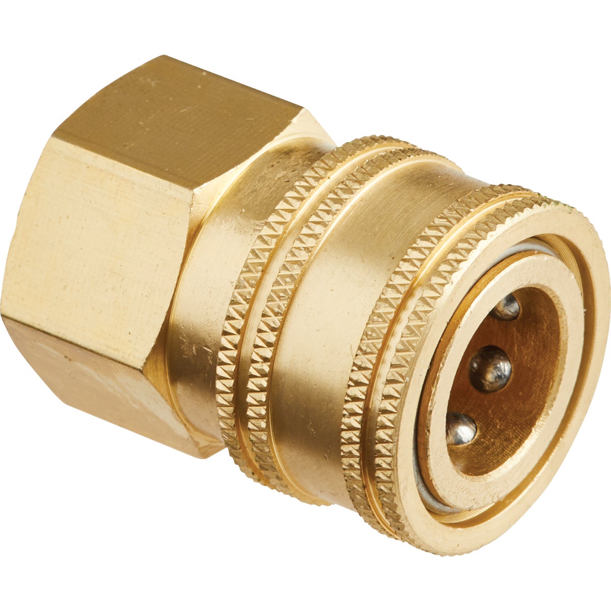 Forney 3/8 Female Quick Coupler Pressure Washer Socket Image 1