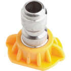 Forney Quick Connect 4.5mm 15 Deg. Yellow Pressure Washer Spray Tip Image 3