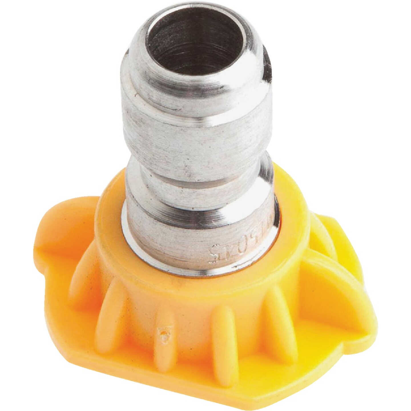 Forney Quick Connect 4.5mm 15 Deg. Yellow Pressure Washer Spray Tip Image 3