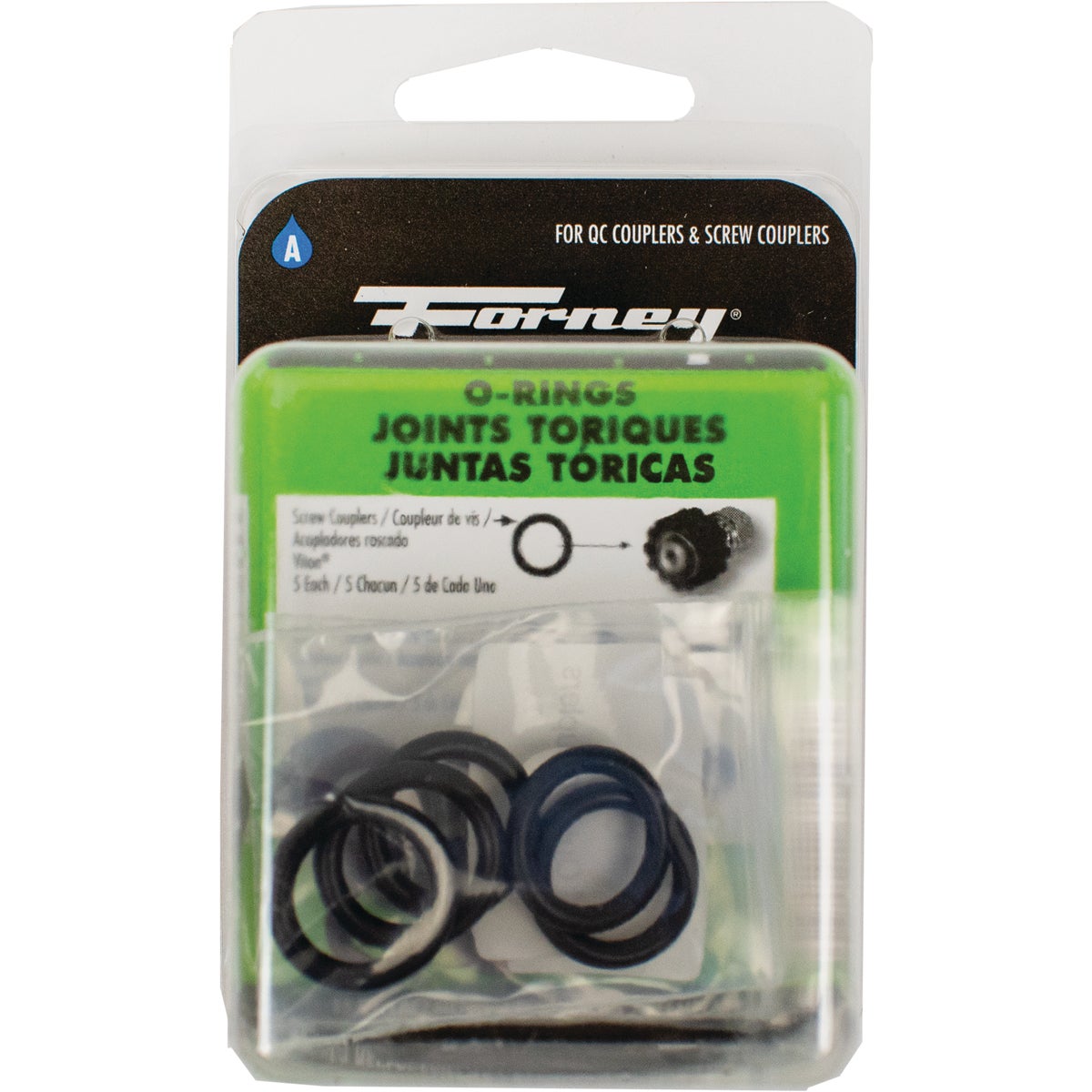 Forney Quick Coupler & Screw Coupler Pressure Washer O-Ring (15-Piece) Image 1