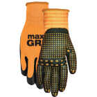 Midwest Quality Glove Max Grip Men's Large Nitrile Coated Glove Image 1