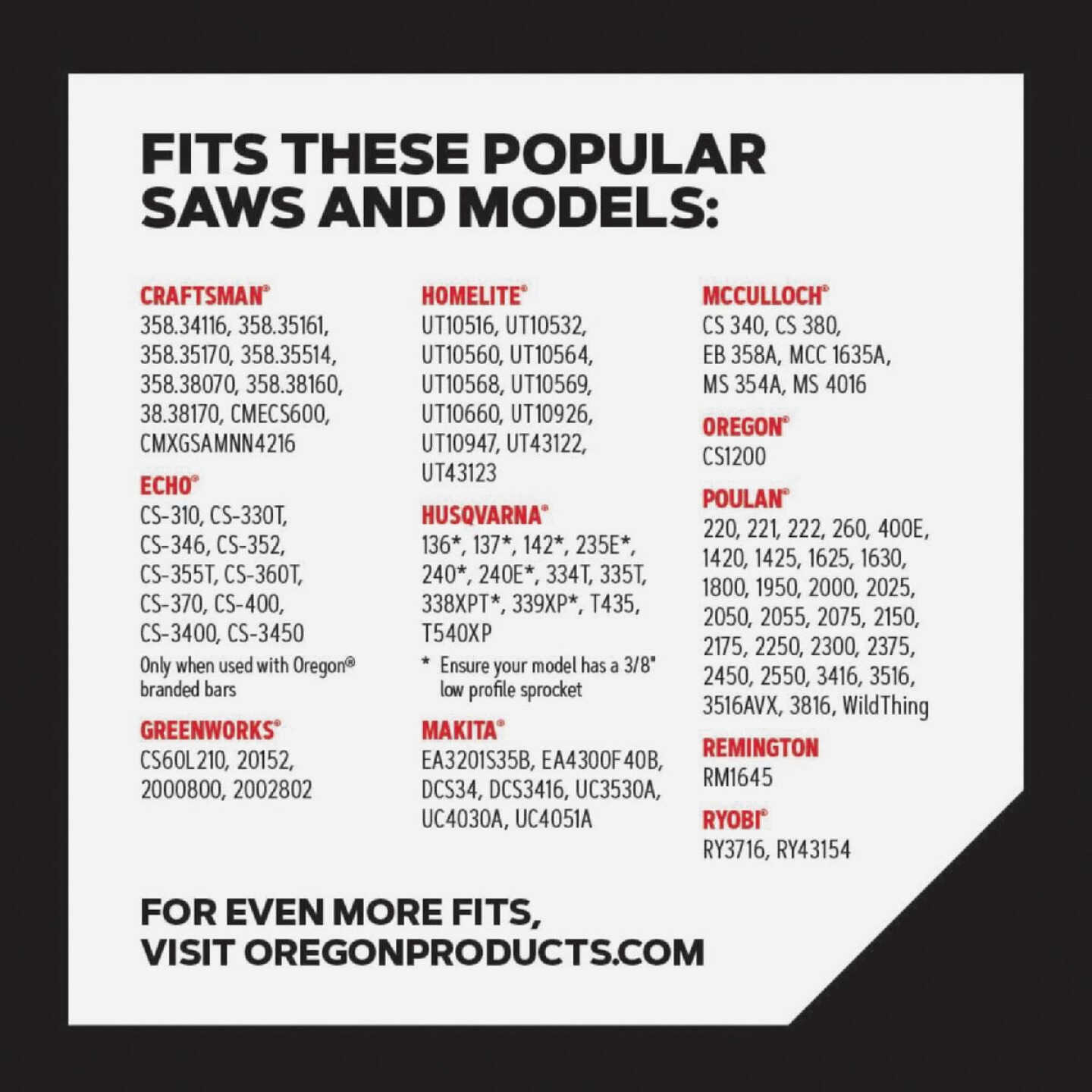 Oregon S56 AdvanceCut Chainsaw Chain for 16 In. Bar - 56 Drive Links Image 6