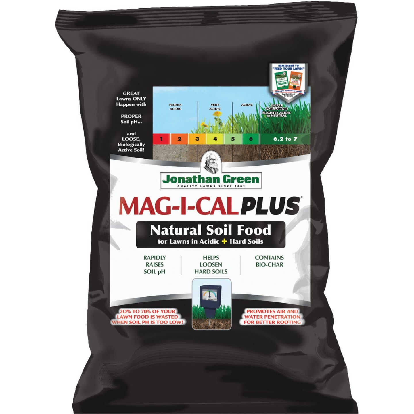 Jonathan Green MAG-I-CAL Plus 54 Lb. 15,000 Sq. Ft. 28% Calcium Lawn Fertilizer For Acidic Soil Image 1