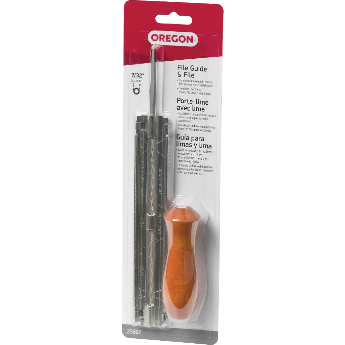 Oregon 7/32 In. File Guide With File Image 1