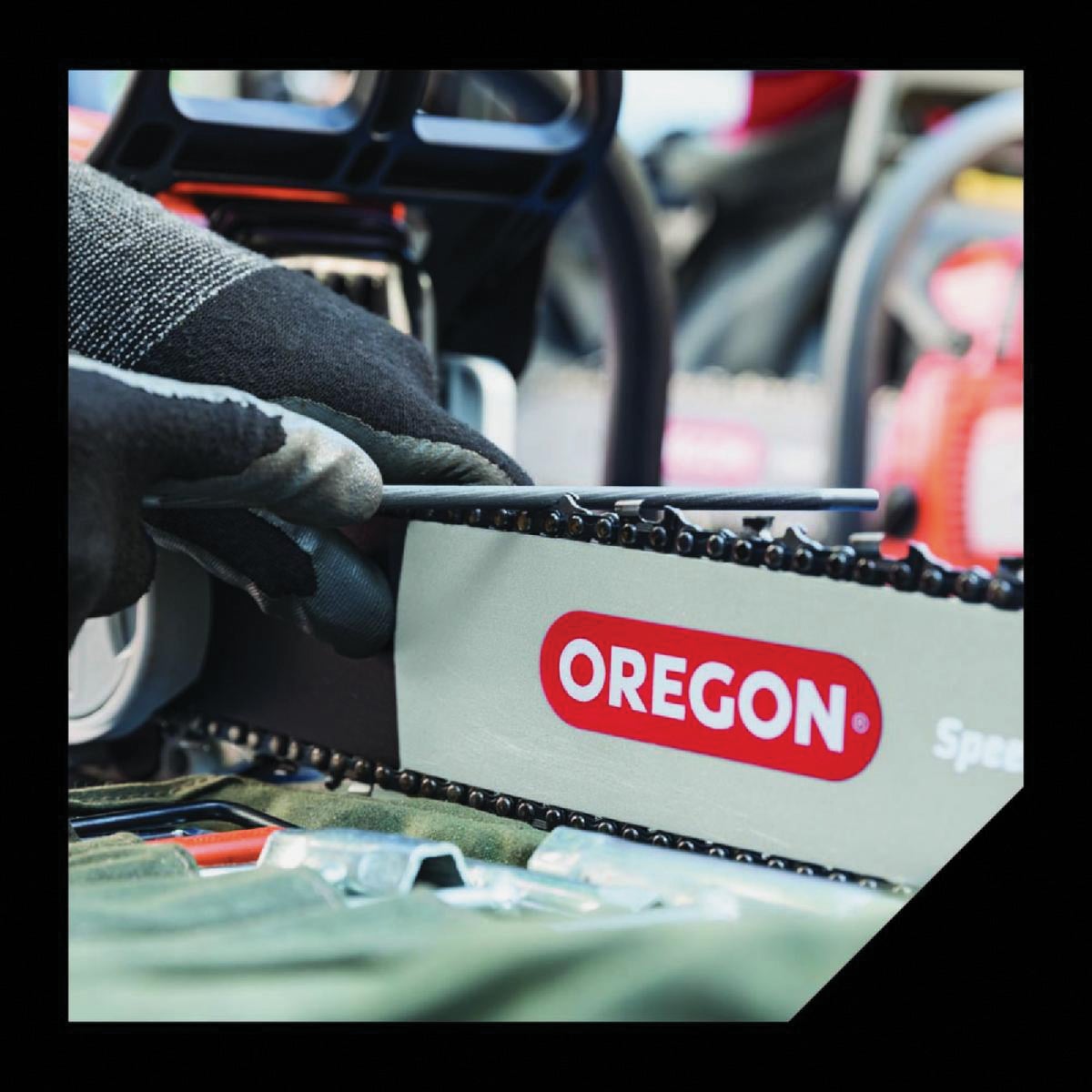 Oregon 5/32 In. Saw Chain File (2-Count) Image 3