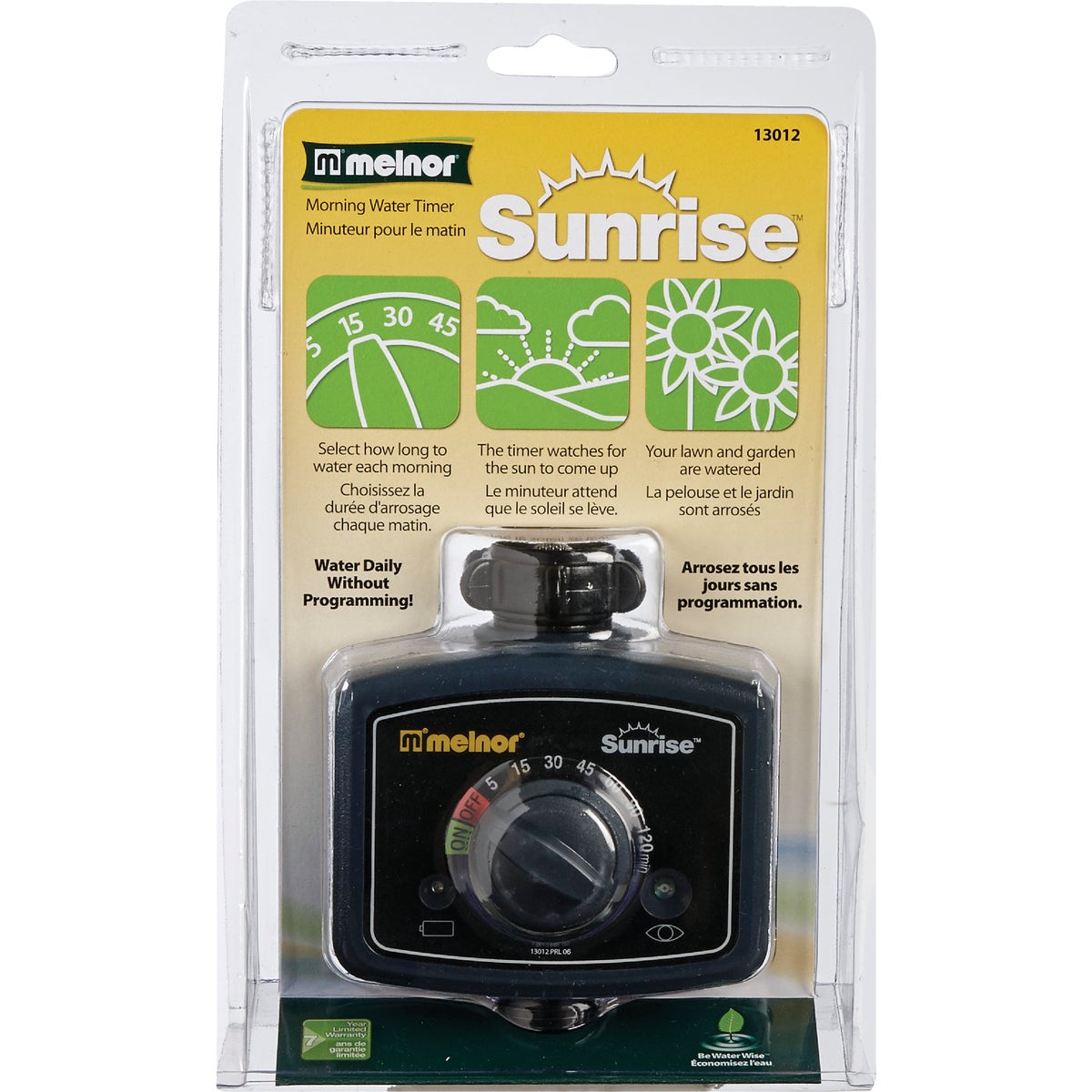 Melnor Sunrise Electronic 1-Zone Water Timer Image 2