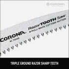 Corona Razor Tooth 13 In. Saw Tree Pruner Blade Image 4
