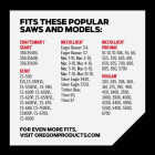 Oregon AdvanceCut 20 In. 70 Drive Links Bar & D70 Chain Replacement Combo Image 4