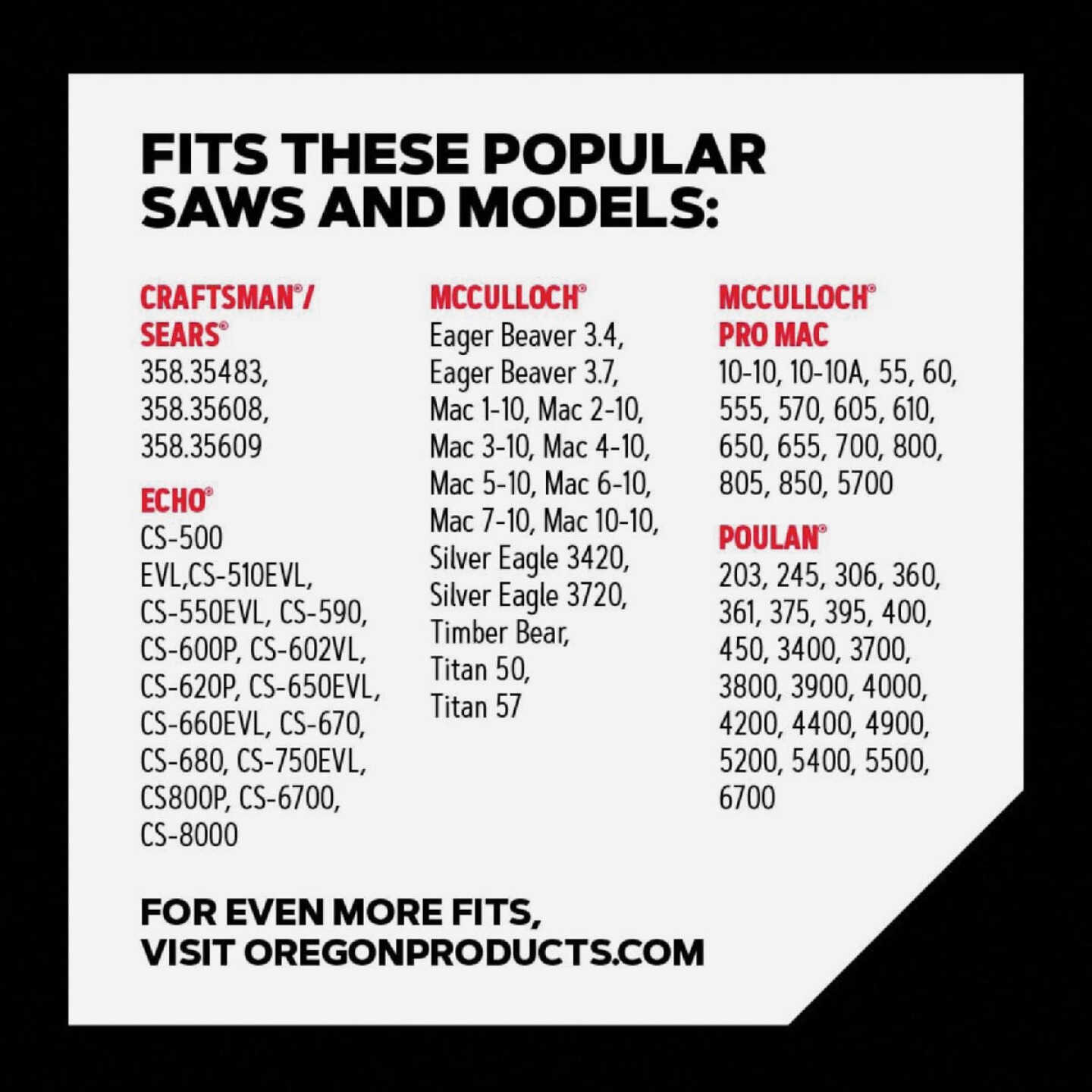 Oregon AdvanceCut 20 In. 70 Drive Links Bar & D70 Chain Replacement Combo Image 4