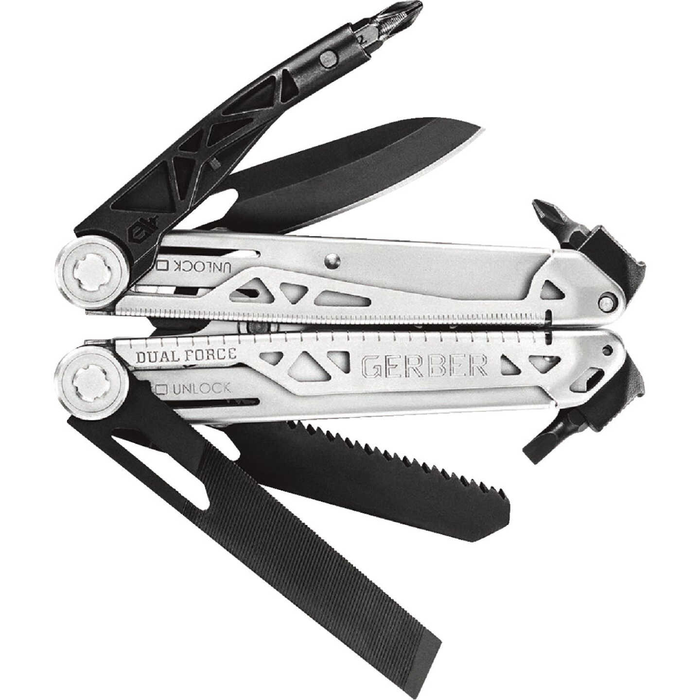 Gerber Dual Force 12-In-1 Stainless Steel Multi-Tool Image 1