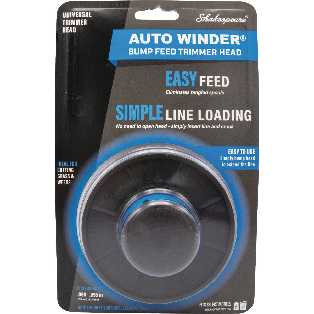 Shakespeare Auto Winder Bump Feed Trimmer Head Image 2