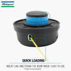 Shakespeare Auto Winder Bump Feed Trimmer Head Image 4