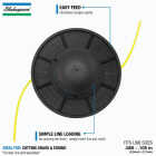 Shakespeare Auto Winder Bump Feed Trimmer Head Image 5