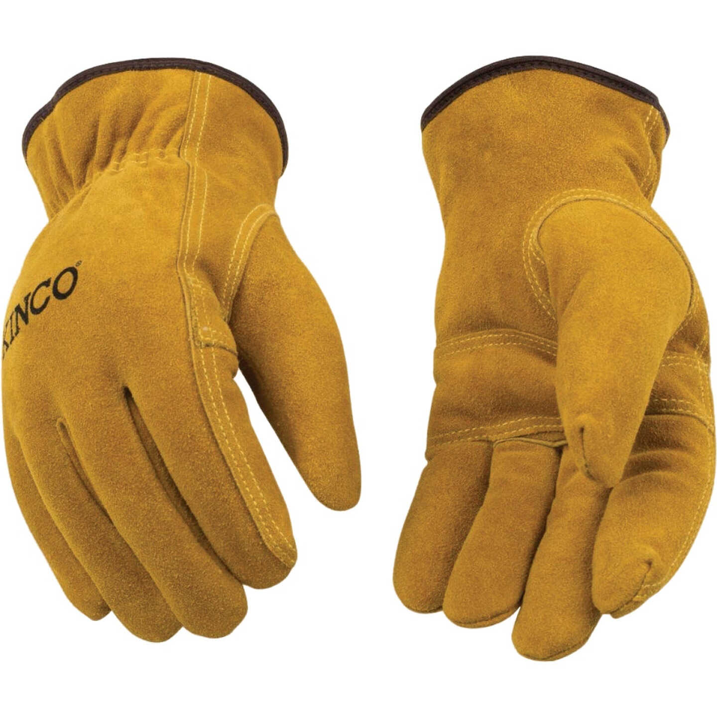 Kinco Men's XL Suede Cowhide Pile Lined Winter Work Glove Image 1