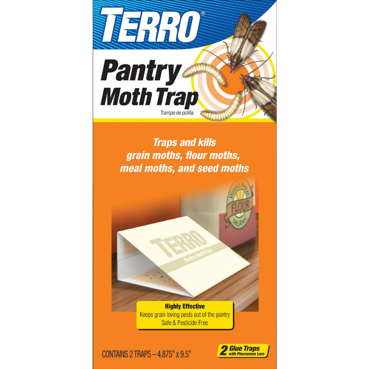 Terro Glue Pantry Moth Trap (2-Pack) Image 2