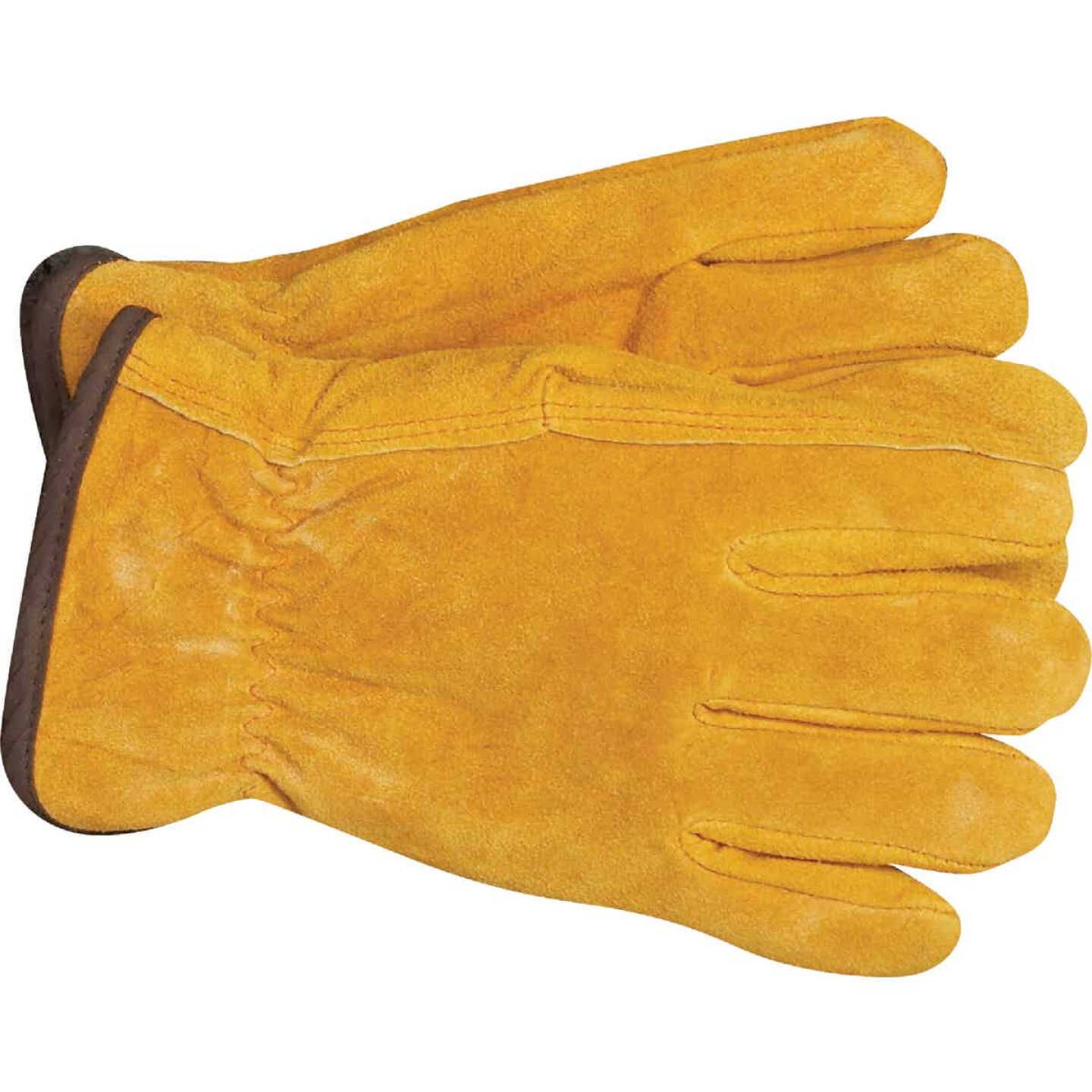 Do it Men's Medium Lined Leather Winter Work Glove Image 3