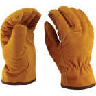 Do it Men's Medium Lined Leather Winter Work Glove Image 4