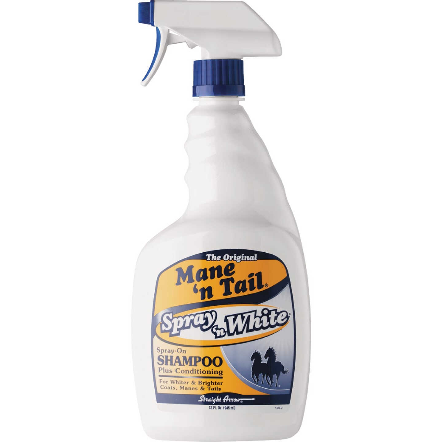 Mane 'n Tail Spray 'n White 32 Oz. Spray-On Horse Shampoo Image 1