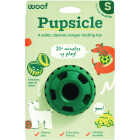 Woof Pupsicle Small Green Dog Toy Image 1