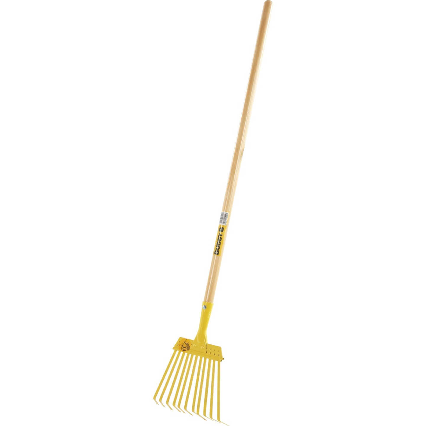 Buddy B 12 In. Steel Leaf Rake (11-Tine) Image 2