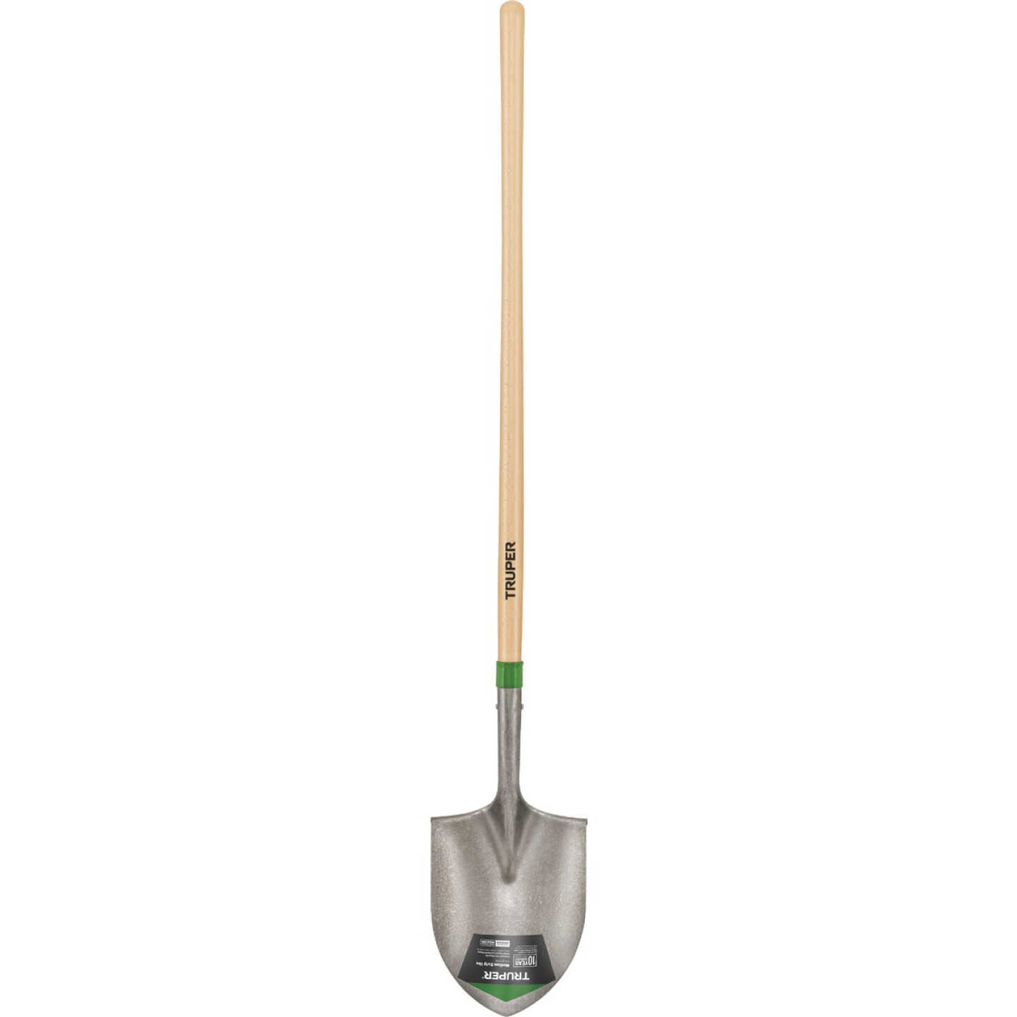 Truper Tru Tough #2 Irrigation Shovel with 48 In. Premium Hardwood Handle Image 1