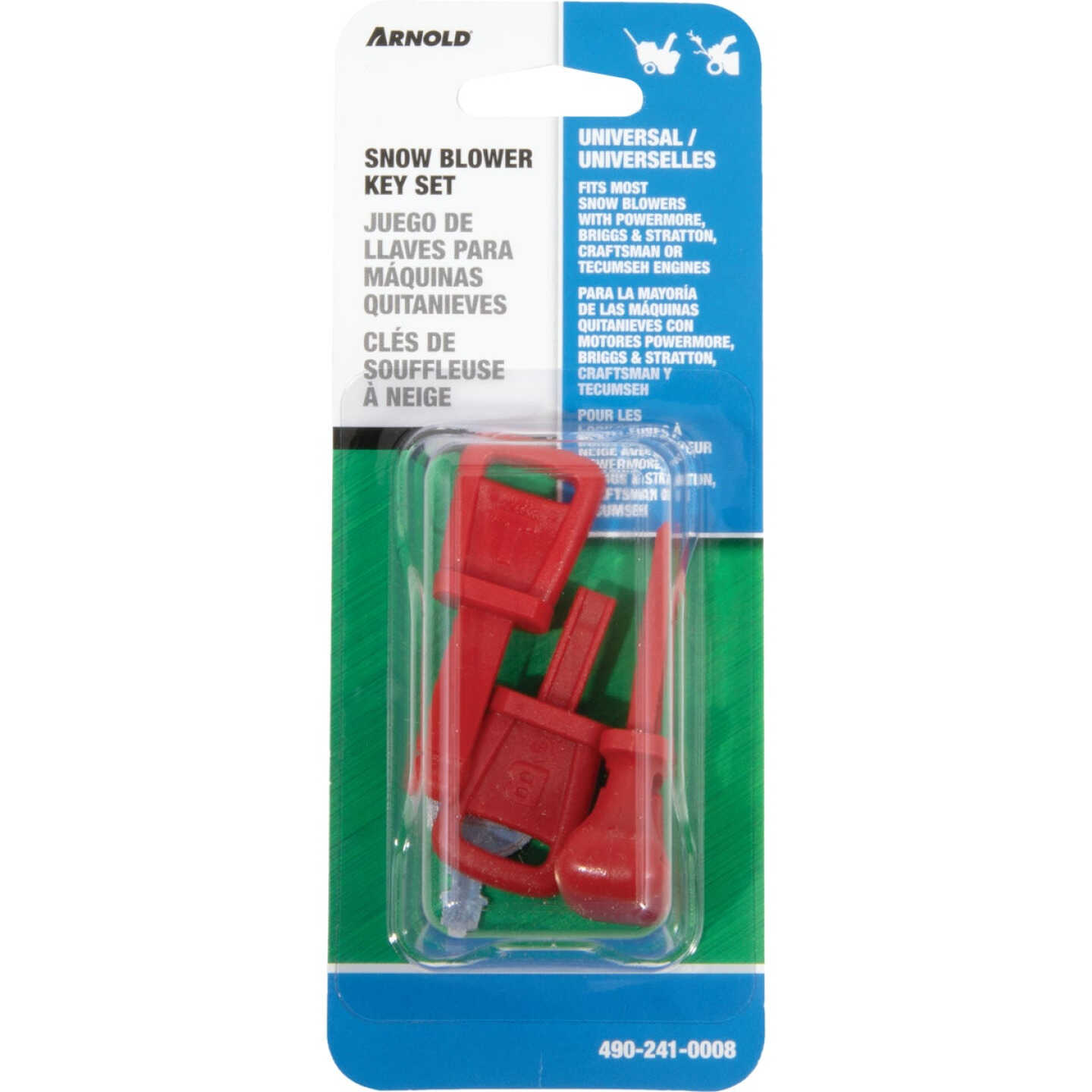 Arnold Universal Snow Blower Key Set (4-Piece) Image 2