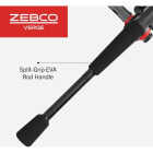 Zebco Verge 6 Ft. 6 In. Graphite Fishing Rod & Medium Spinning Reel Image 6