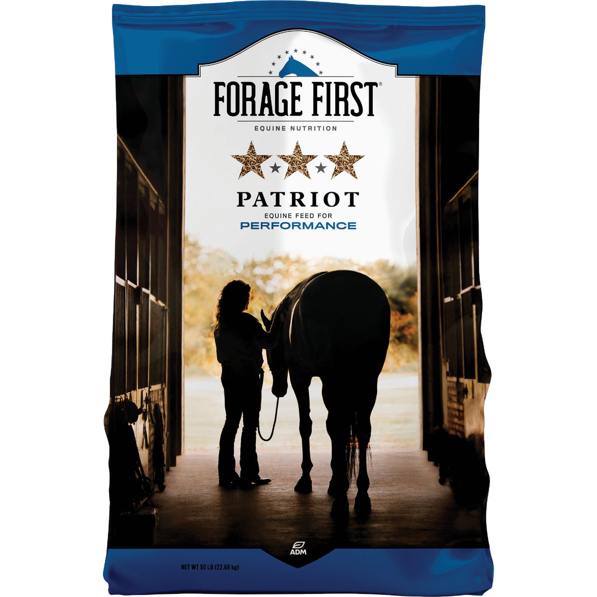 ADM Patriot 50 Lb. Performance Equine Feed