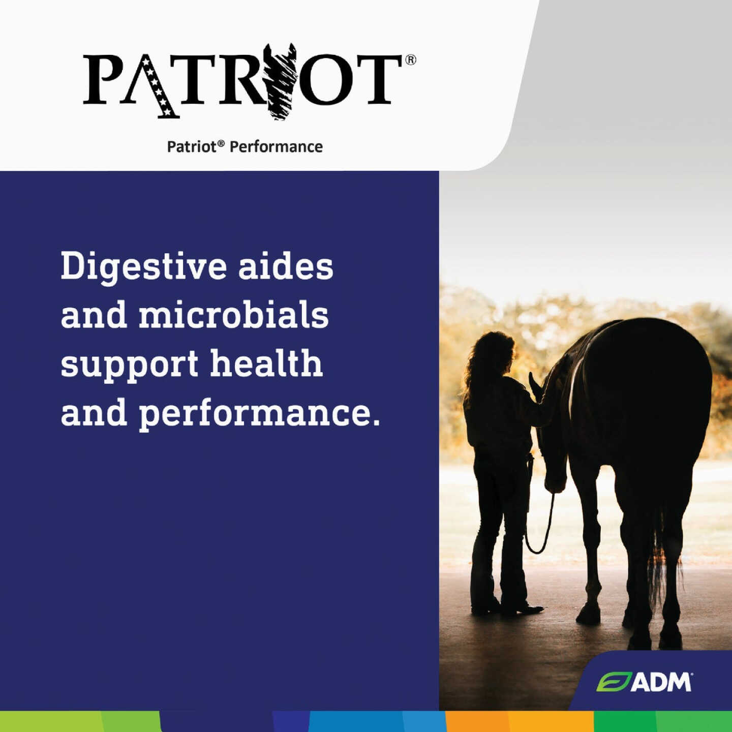 ADM Patriot 50 Lb. Performance Equine Feed Image 5