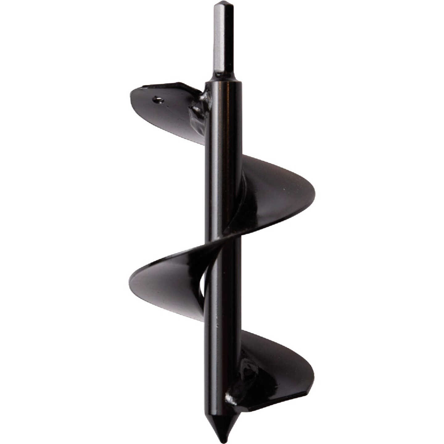 Power Planter 7 In. x 3 In. Black Bulb Planter Garden Auger Image 1