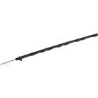 Dare Step-In 48 In. Black Electric Fence Poly Post Image 1