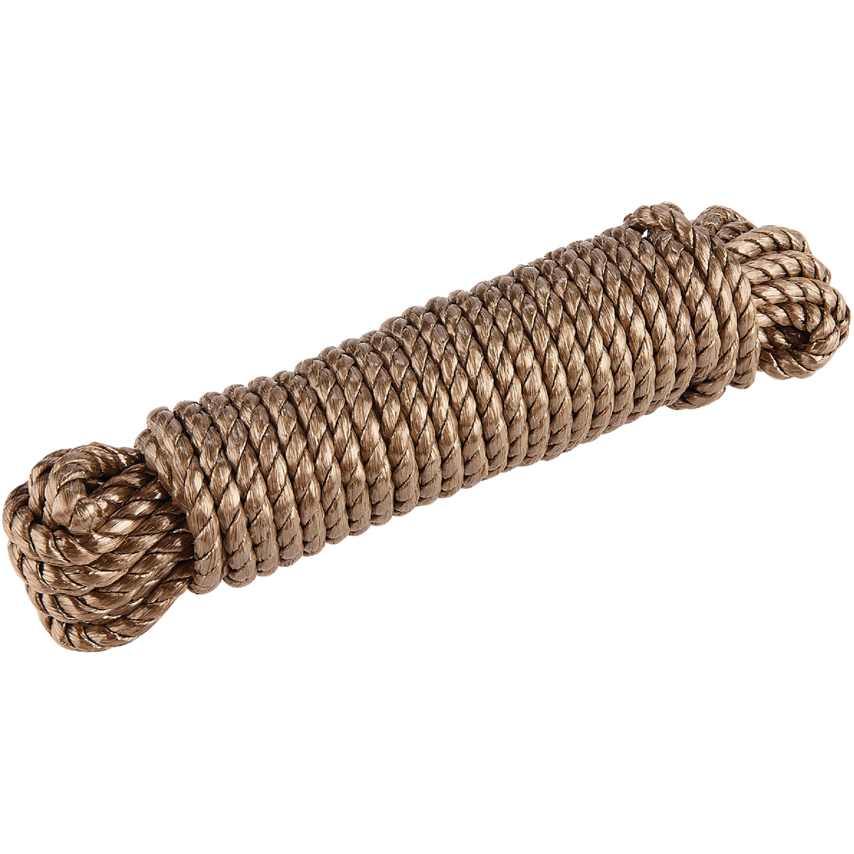 Do it Best 3/8 In. x 50 Ft. Natural Twisted Unmanila Polypropylene Packaged Rope