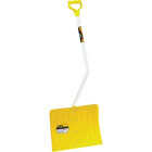 Yeoman 18 In. Aluminum Snow Shovel with Steel Wear Strip and 40 In. Aluminum Handle Image 1