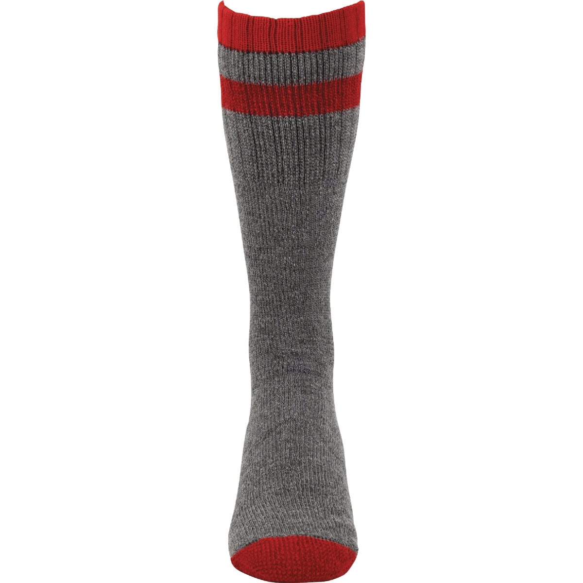 Railroad Sock Men's Red Stripe Wool Sock