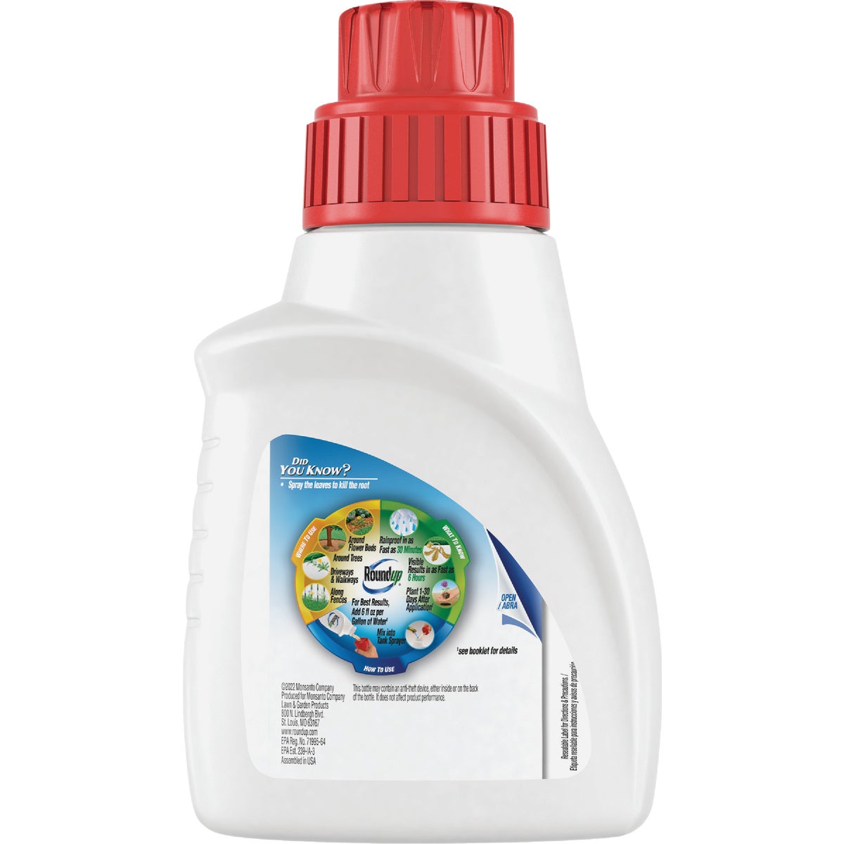 Roundup 16 Oz. Exclusive Formula Concentrate Weed & Grass Killer Image 2