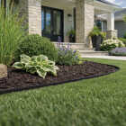 Master Mark Dig-Free 1.5 In. H. x 50 Ft. L. Black Recycled Plastic Landscape Edging Image 2