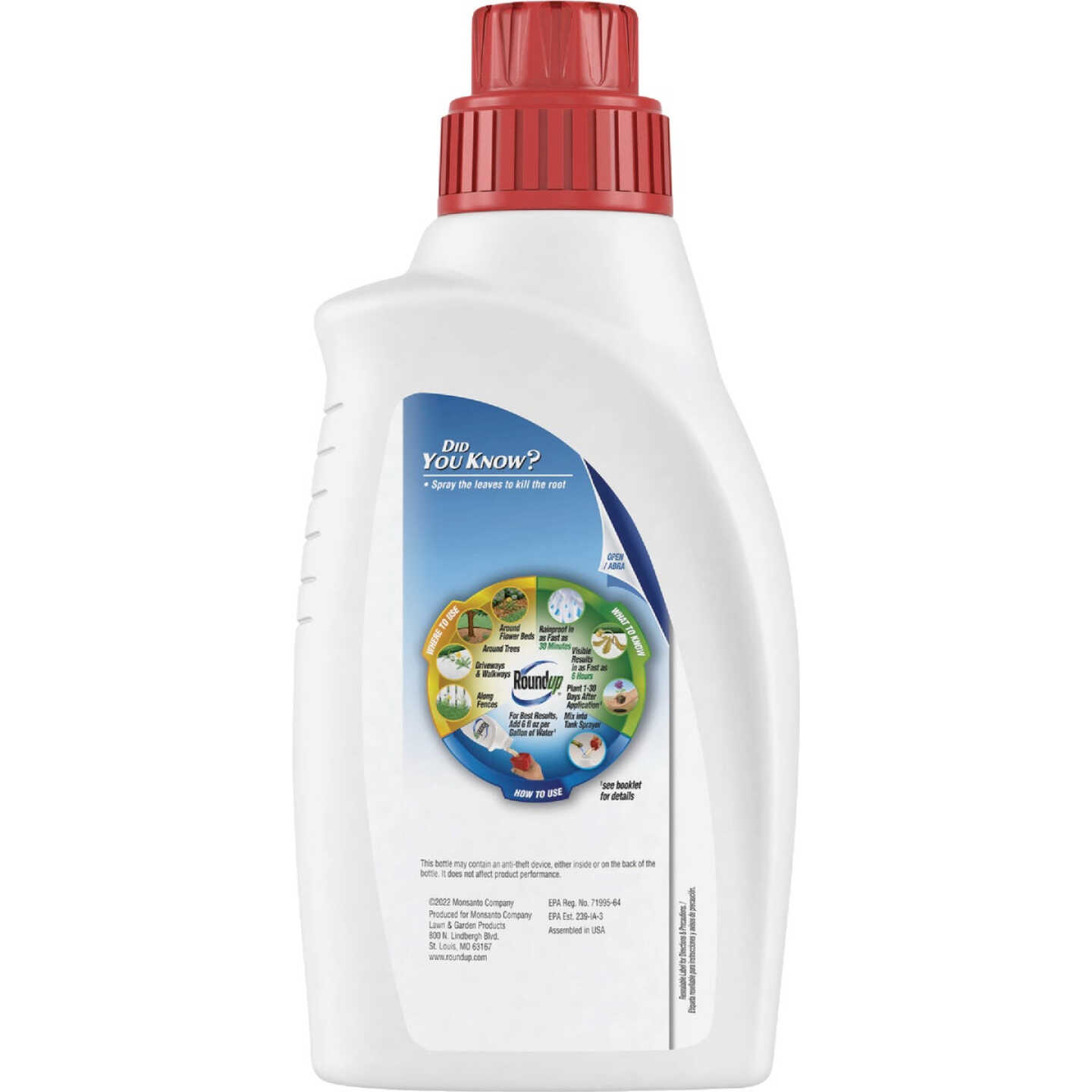 Roundup 35.2 Oz. Exclusive Formula Concentrate Weed & Grass Killer Image 2